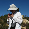 Wysokie Progi > Krysia checking maps on iphone